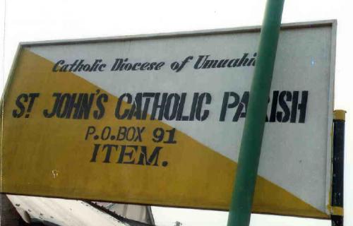 St. John's Catholic Parish Item, Abia State